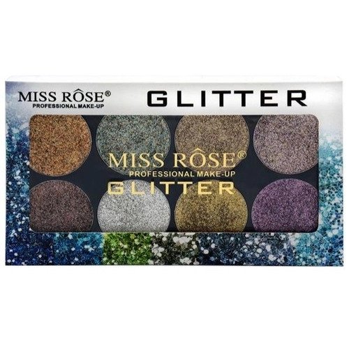 Buy Miss Rose Makeup Palette 8 Color Glitter M2 In Pakistan