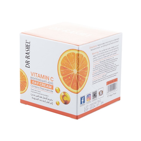 dr rashel vit c face cream