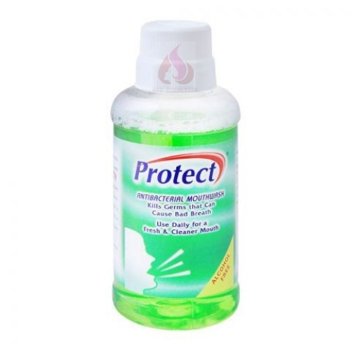 Buy Protect Antibacterial Mouthwash 260ml in Pakistan|HGS