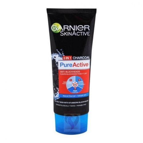 Buy Garnier Pure Active Wash+Scrub+Mask 100ml in Pak