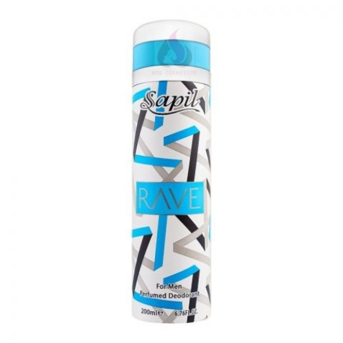 Buy Sapil Rave Men Perfumed Deodorant Spray 200ml in Pakistan
