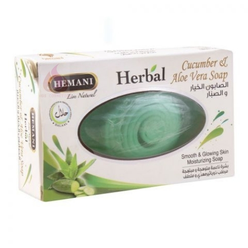 Buy Hemani Herbal Cucumber & AloeVera Soap-100g in Pakistan