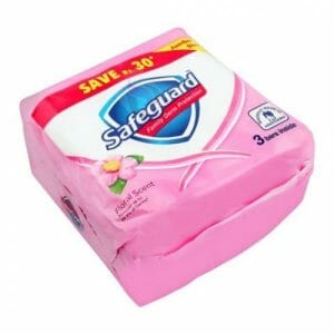 Safeguard 3-Pack Floral Scent Soap-175g