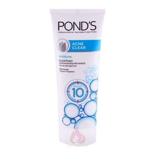 Buy Pond’s Acne Clear Anti Acne Facial Foam 100g in Pakistan