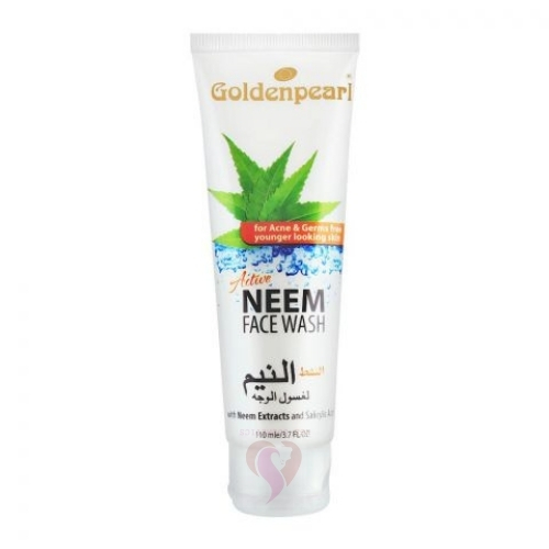 Buy Golden Pearl Active Neem Face Wash 110ml in Pakistan|HGS