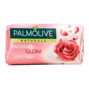 Buy Palmolive Radiant Glow Soap, Milk + Rose Petals, 145g in Pak