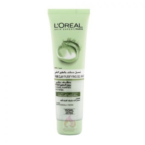 Buy L'Oréal Pure Clay Eucalyptus Gel Wash 150ml in Pakistan