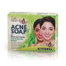 Buy Soft Touch Acne Soap with active Tea Tree Oil 115gm in Pak