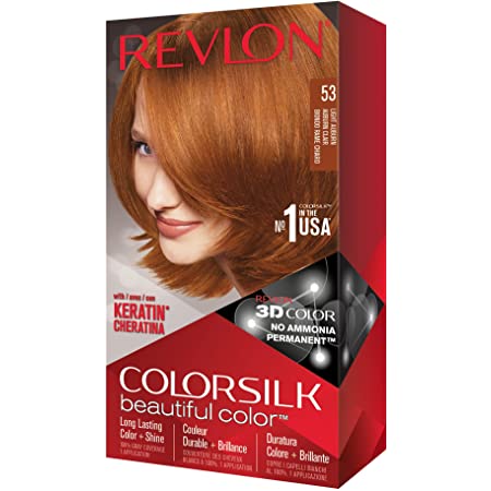 Buy Revlon Color CreamSilk Hair Color Cream 53 Light Auburn in Pakistan