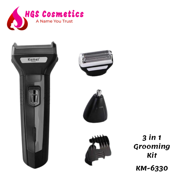 Kemei Km 3 In 1 Grooming Kit - 6330