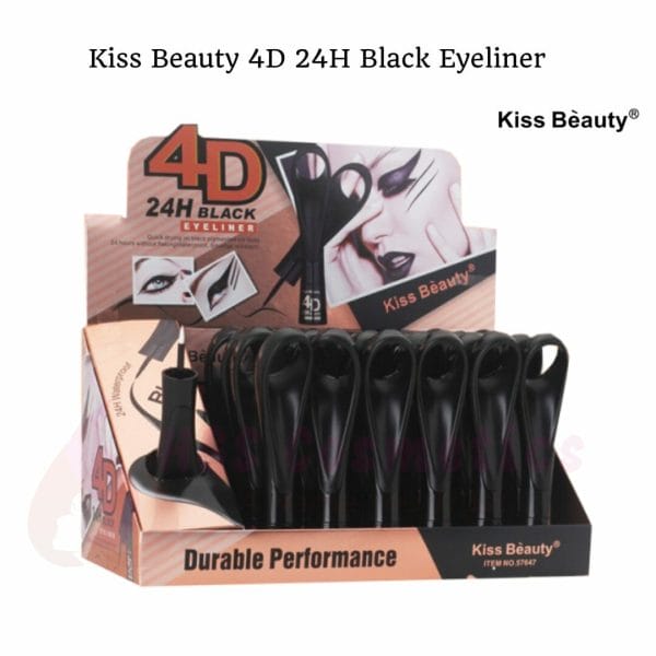 Kiss Beauty 4D 4H Black Eyeliner