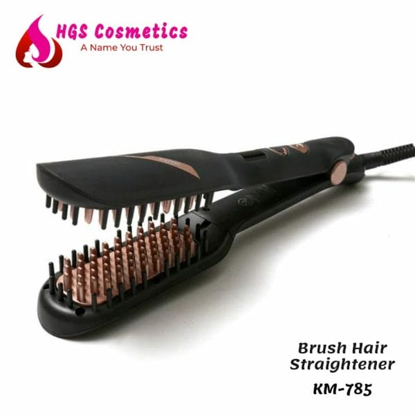 Kemei Km Brush Hair Straightener - 785