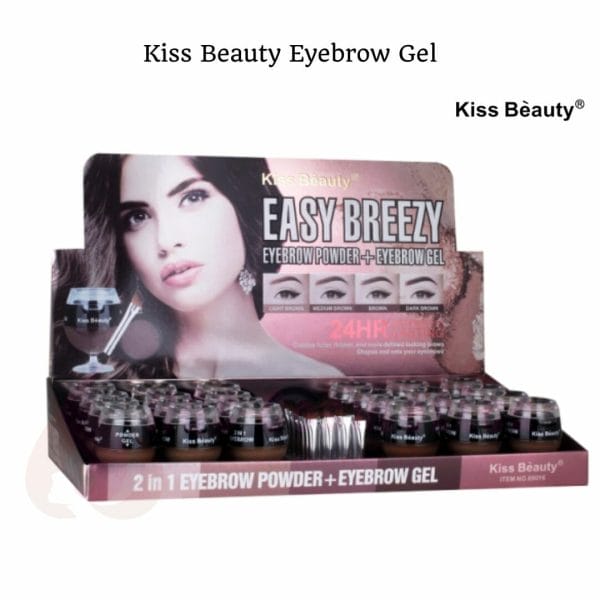 Kiss Beauty Easy Breezy Eyebrow Powder And Gel
