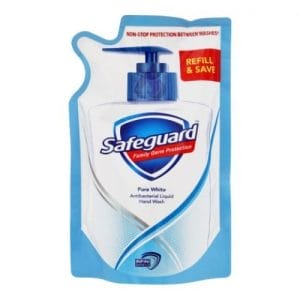 Safeguard Pouch Pure White Hand Wash - 375ml