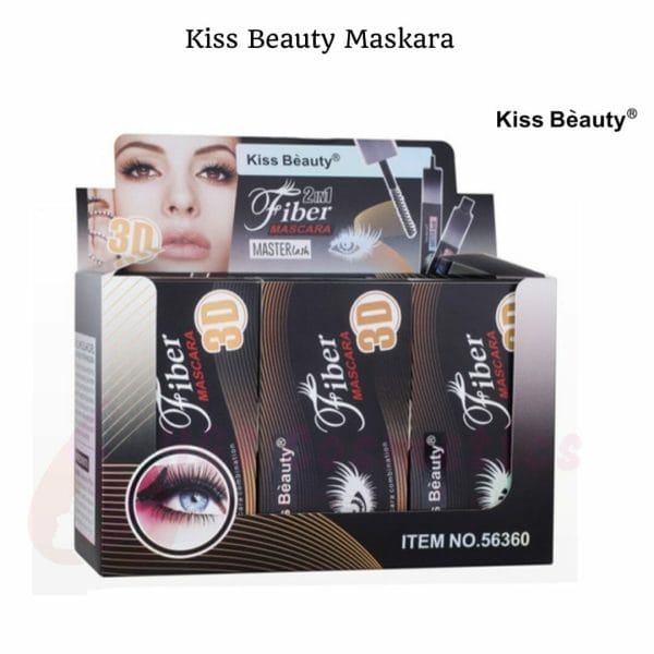 Kiss Beauty 2 In 1 Fibre Mascara