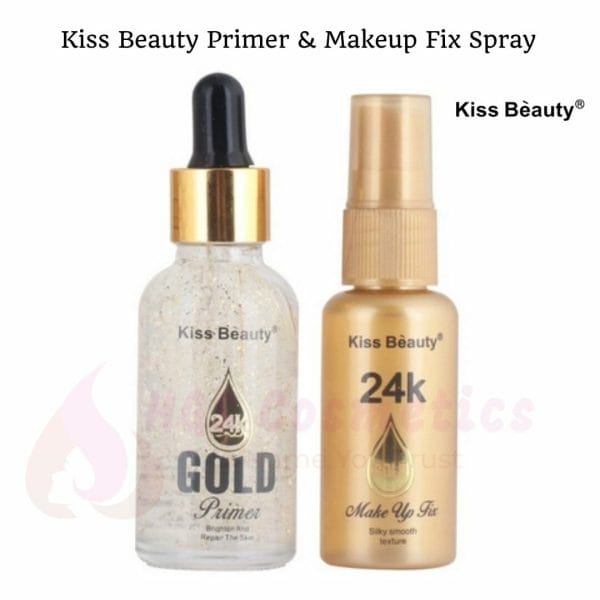 Kiss Beauty 24K Gold Primer & Makeup Fix Spray