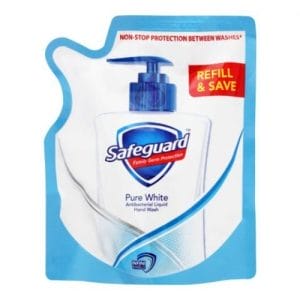 Safeguard Pouch Pure White Hand Wash - 180ml