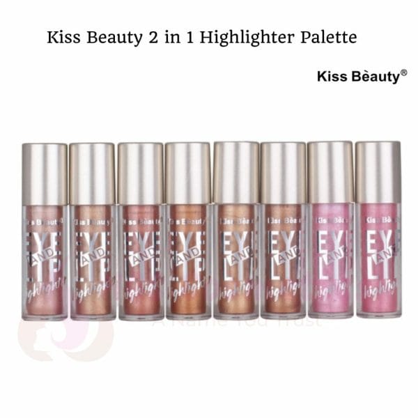 Kiss Beauty 2 In 1 Highlighter Palette
