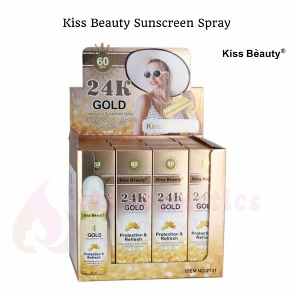 Kiss Beauty 24K Gold Continuous Sunscreen Spray