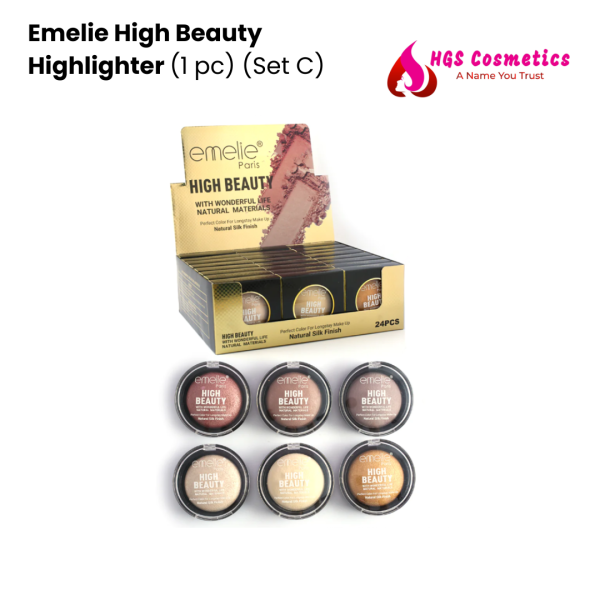 Emelie High Beauty Highlighter (1 Pc) (Set C)