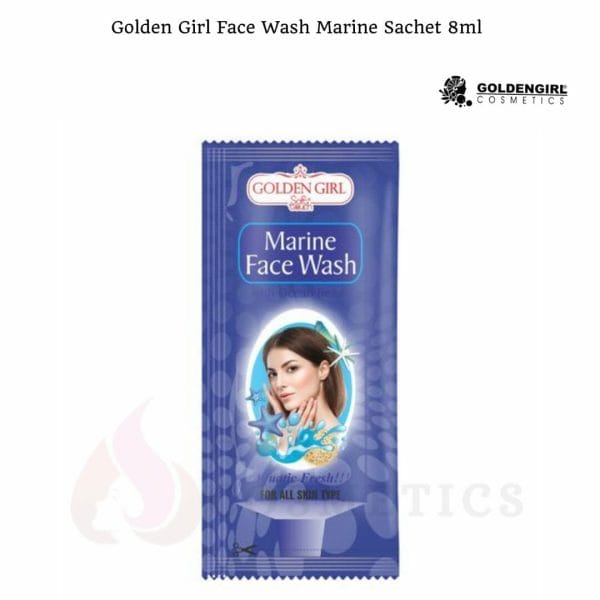 Golden Girl Face Wash Marine Sachet - 8ml