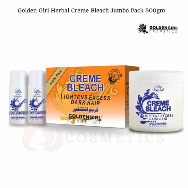 Golden Girl Herbal Creme Bleach Jumbo Pack - 500gm