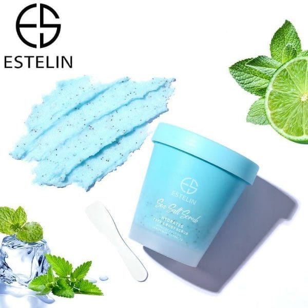Estelin Sea Salt Face & Body Scrub - 280g