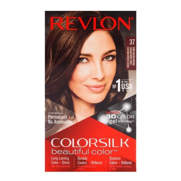 Revlon ColorSilk Hair Color Dark Golden Brown - 37