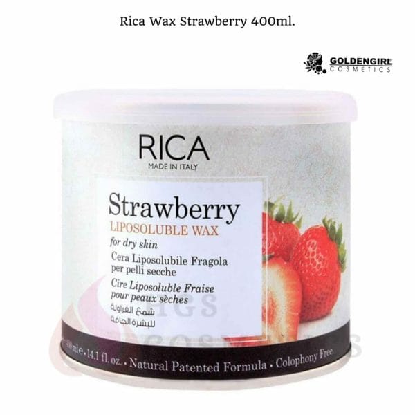 Golden Girl Rica Wax Strawberry - 400ml