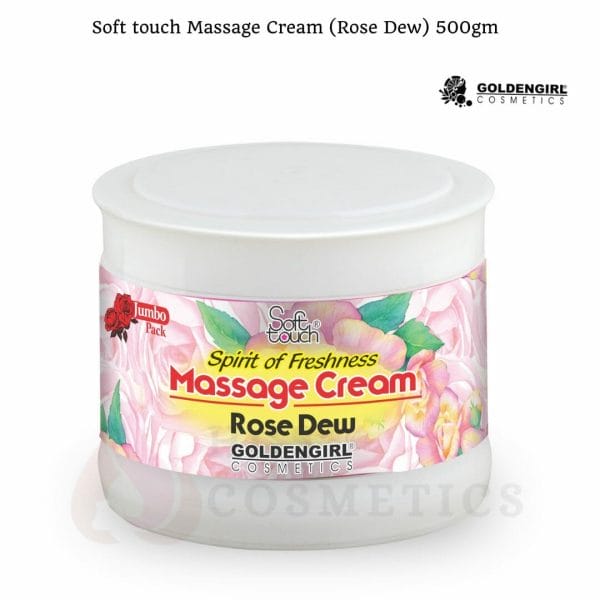Golden Girl Massage Cream Rose Dew - 500gm