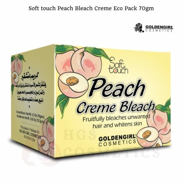 Golden Girl Peach Bleach Creme Eco Pack - 70gm
