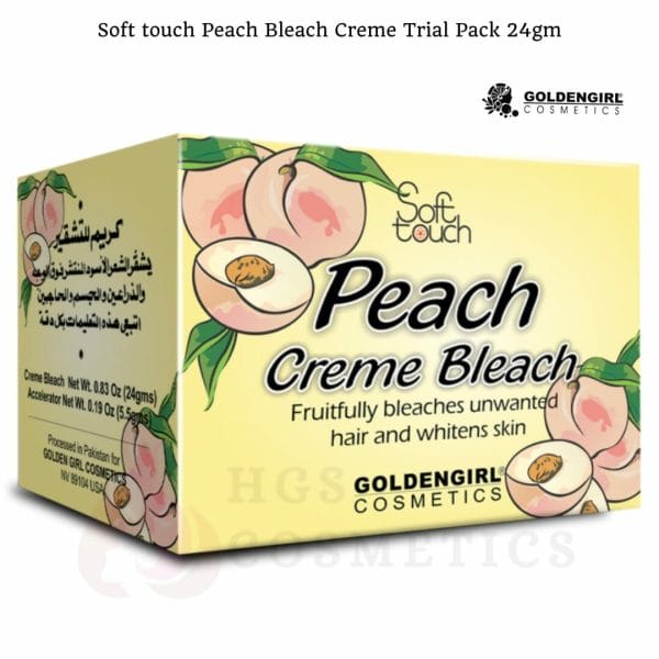 Golden Girl Peach Bleach Creme Trial Pack - 24gm