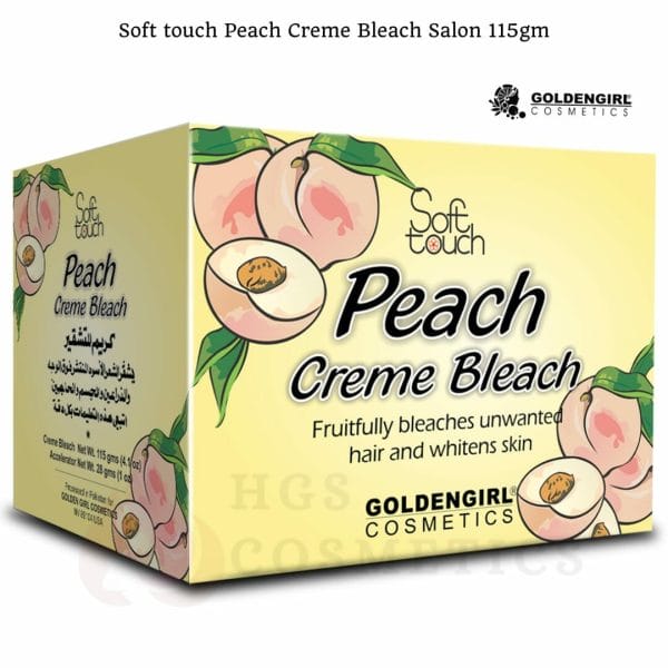 Golden Girl Peach Creme Bleach Salon - 115gm