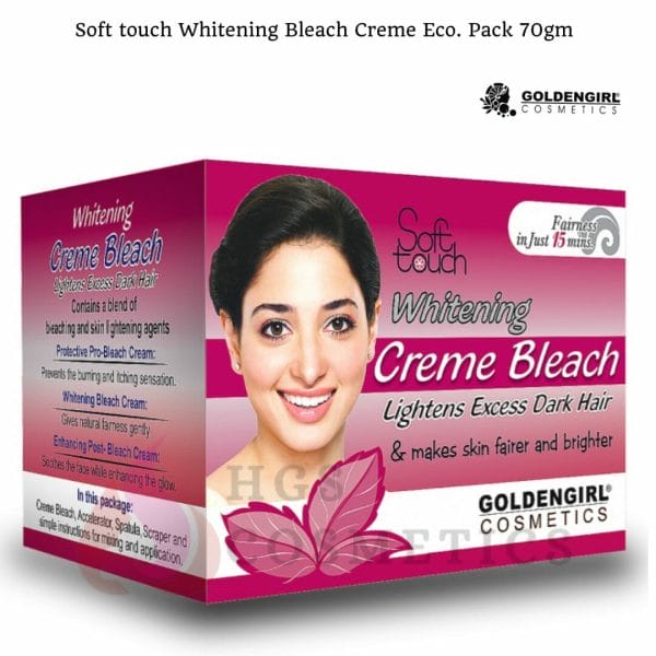 Golden Girl Whitening Bleach Creme Eco Pack - 70gm