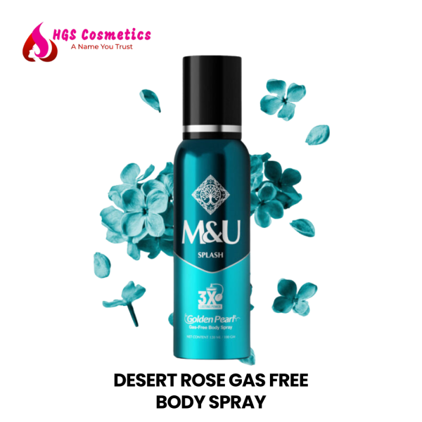 Golden Pearl Splash Gas Free Body Spray