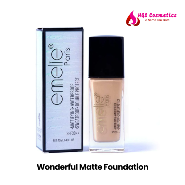 Emelie Wonderful Matte Foundation